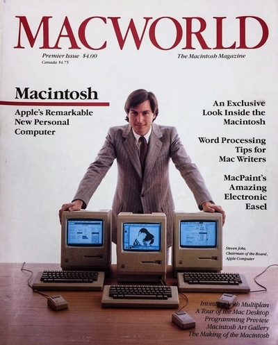 "Macworld's first Cover"