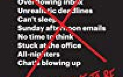 It Doesn't Have to Be Crazy at Work, by Jason Fried and David Heinemeier Hanssonk